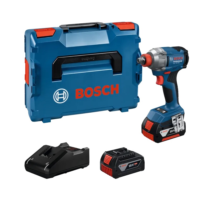 Bosch avvitatore ad impulsi a massa battente a batteria gdx 18v-285